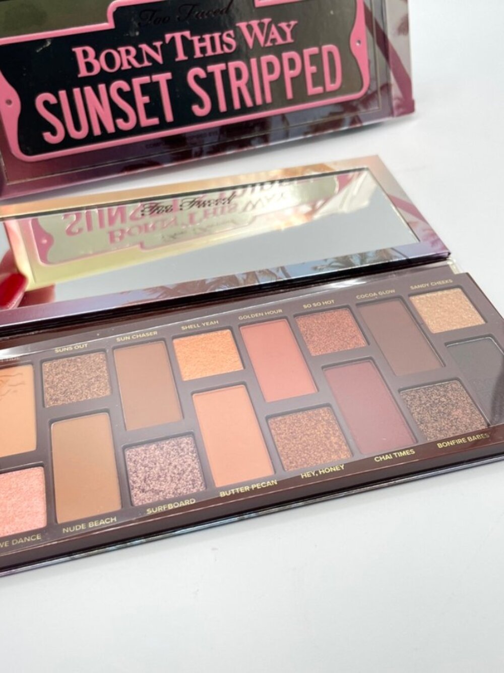 Too Faced Born This Way Sunset Stripped Eyeshadow Palette - NEW! - Picture 3 of 6